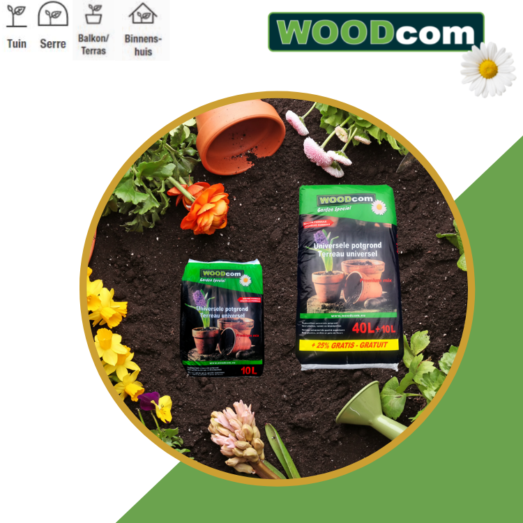 Potgrond Universeel 'PREMIUM' WOODcom